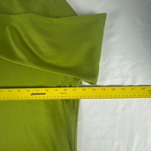 Robert Talbott Sweatshirt Adult L 1/4‎ Zip Green Pullover Pima Cotton Mens Polo - Picture 11 of 15